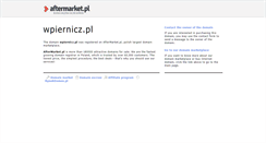 Desktop Screenshot of gggrrryyy.wpiernicz.pl